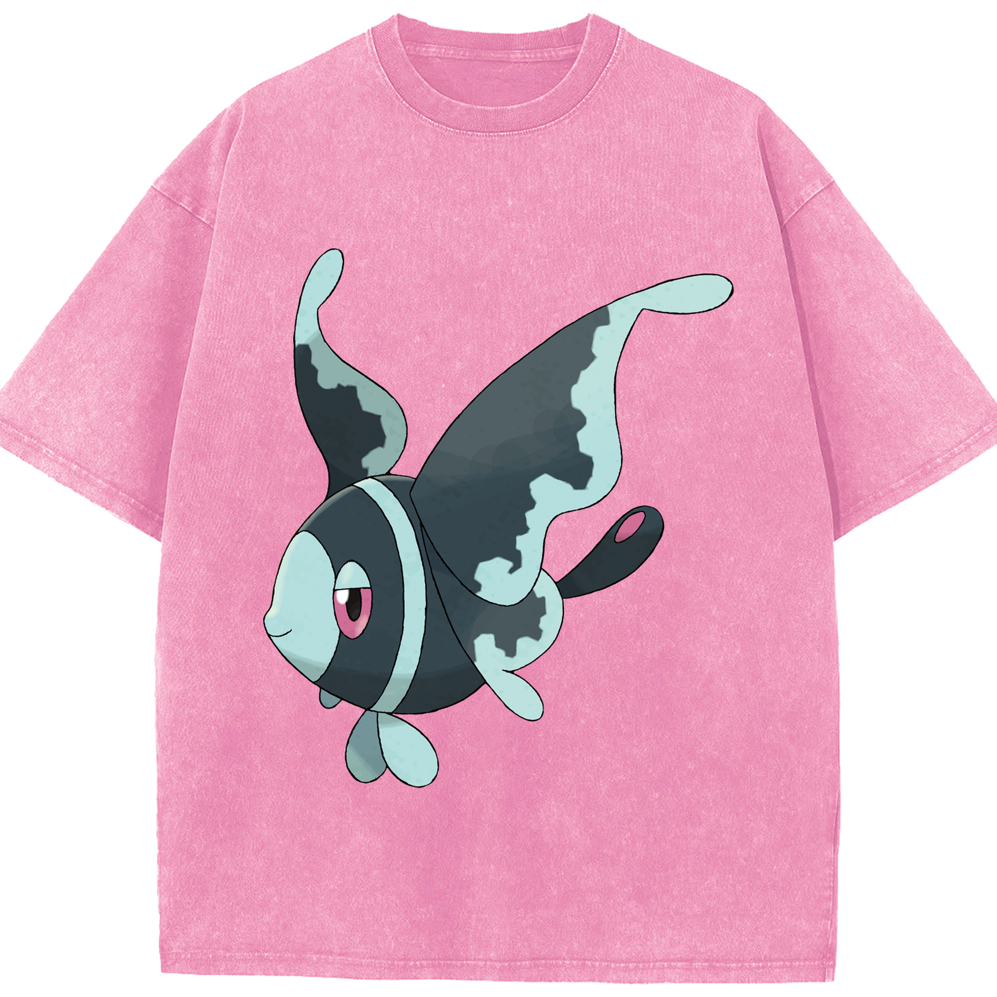 （画像用） ポケットモンスター Pokémon 綿100% ヴィンテージ風 半袖Tシャツ（フロントプリント）